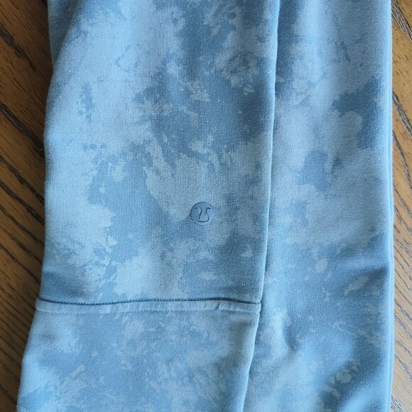 Lululemon‎ Athletica Men’s City Sweat Joggers slate Blue M Tie Dye Lounge Pants - Picture 10 of 15